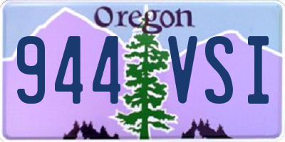 OR license plate 944VSI