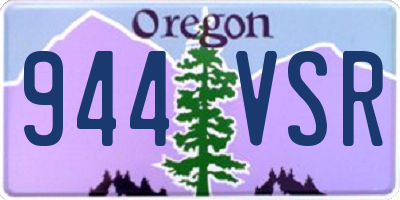 OR license plate 944VSR