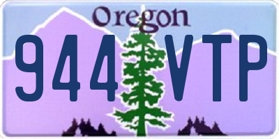 OR license plate 944VTP