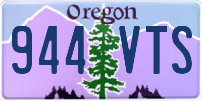 OR license plate 944VTS