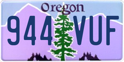 OR license plate 944VUF