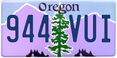 OR license plate 944VUI