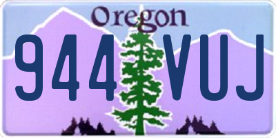 OR license plate 944VUJ