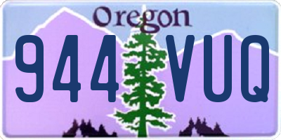 OR license plate 944VUQ