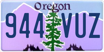 OR license plate 944VUZ
