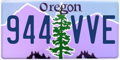 OR license plate 944VVE