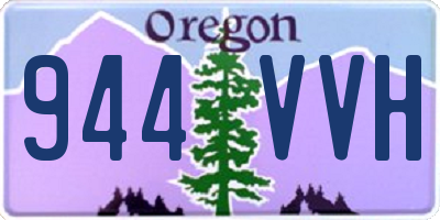 OR license plate 944VVH
