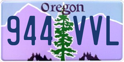 OR license plate 944VVL