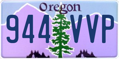 OR license plate 944VVP