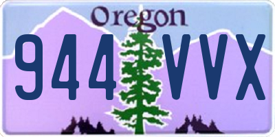 OR license plate 944VVX
