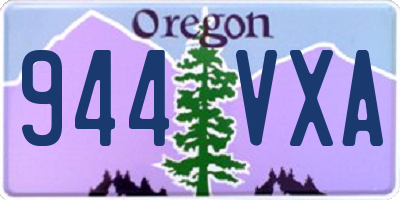 OR license plate 944VXA