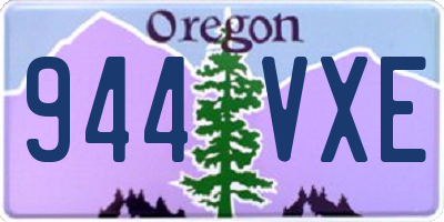 OR license plate 944VXE