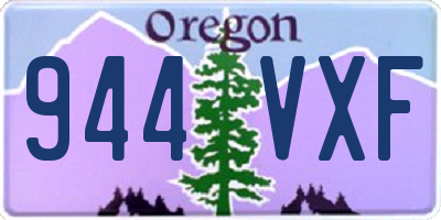 OR license plate 944VXF