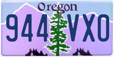 OR license plate 944VXO
