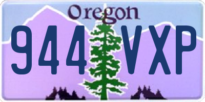 OR license plate 944VXP