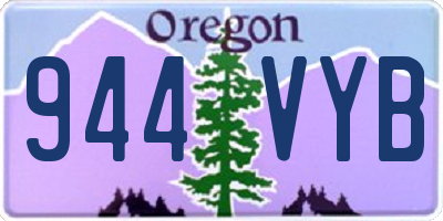 OR license plate 944VYB