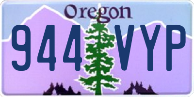 OR license plate 944VYP