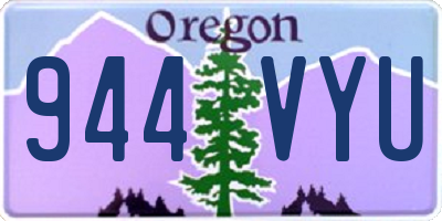OR license plate 944VYU