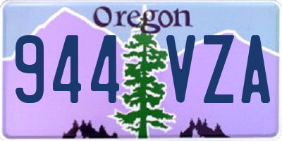 OR license plate 944VZA