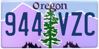 OR license plate 944VZC