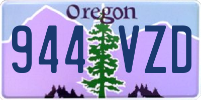 OR license plate 944VZD