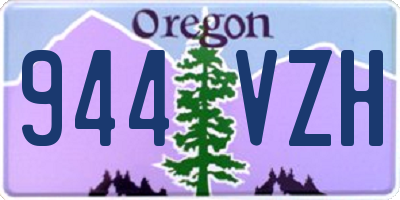 OR license plate 944VZH