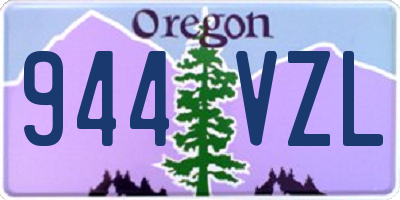 OR license plate 944VZL