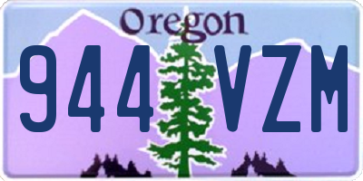 OR license plate 944VZM