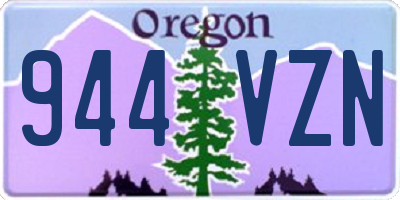 OR license plate 944VZN