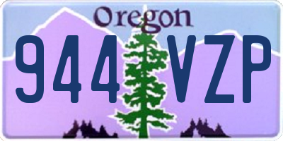 OR license plate 944VZP