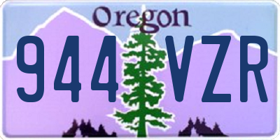 OR license plate 944VZR