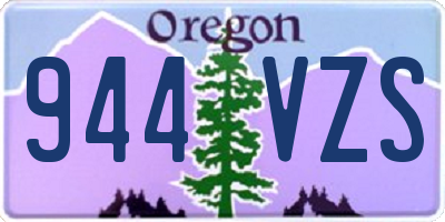 OR license plate 944VZS