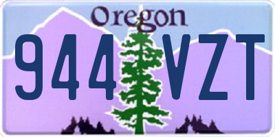 OR license plate 944VZT