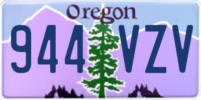 OR license plate 944VZV