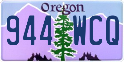 OR license plate 944WCQ