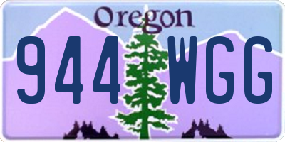 OR license plate 944WGG