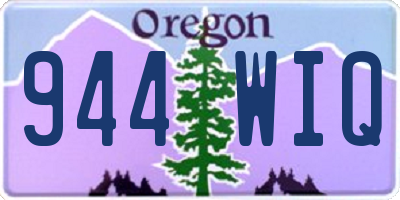 OR license plate 944WIQ