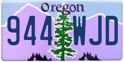 OR license plate 944WJD
