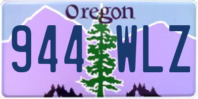 OR license plate 944WLZ