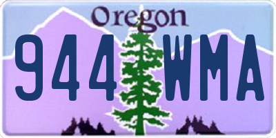 OR license plate 944WMA