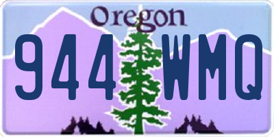 OR license plate 944WMQ
