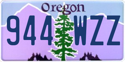 OR license plate 944WZZ