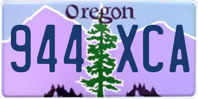 OR license plate 944XCA