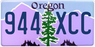 OR license plate 944XCC