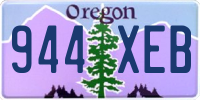 OR license plate 944XEB