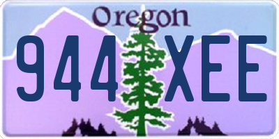 OR license plate 944XEE