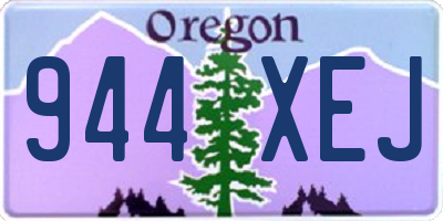 OR license plate 944XEJ