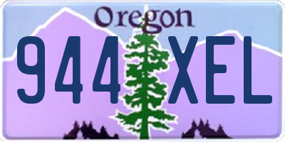 OR license plate 944XEL