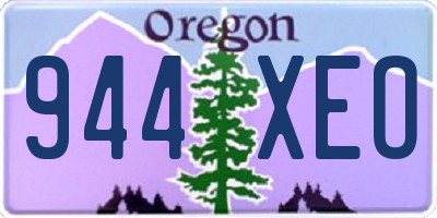 OR license plate 944XEO