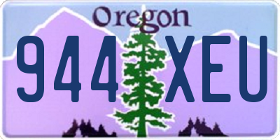 OR license plate 944XEU